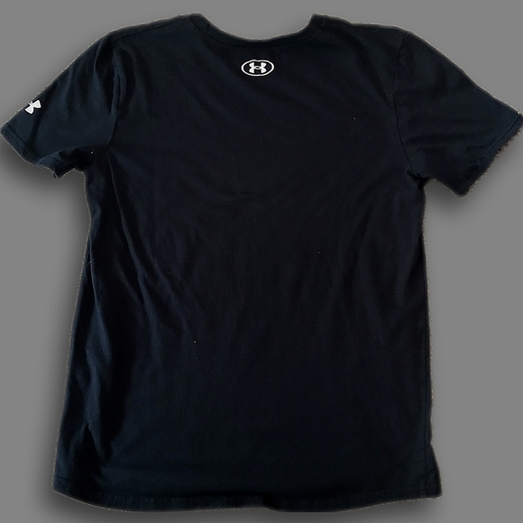 Under Armour HeatGear Loose Project Rock "Iron Paradise" T-Shirt Boys Size Large - Picture 2 of 4